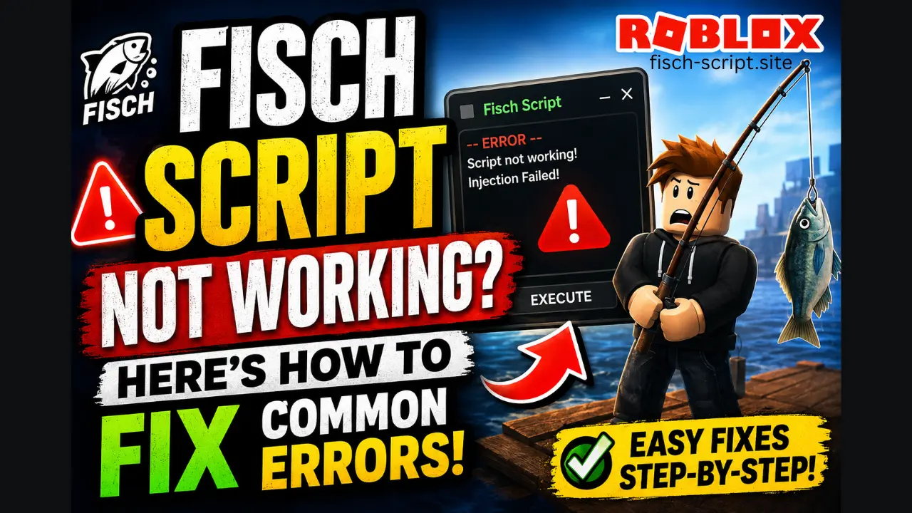 Fisch Script Not Working - Fixes